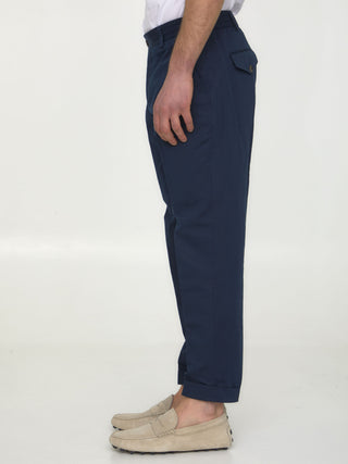 Cotton And Linen Trousers