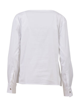 White Wrap Shirt