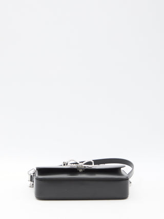 Leather Baguette Bag