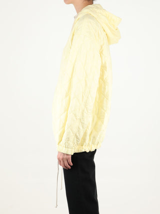 Yellow Quilted Jacket