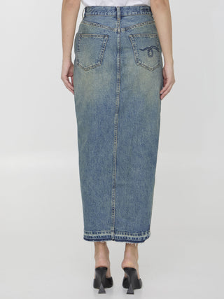 Devon Side Slit Skirt