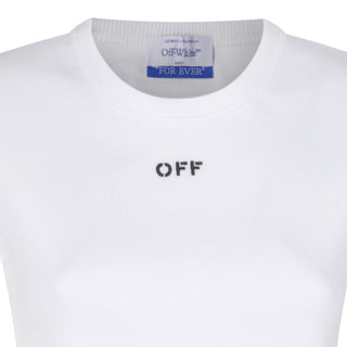 Off-white T-shirts And Polos White