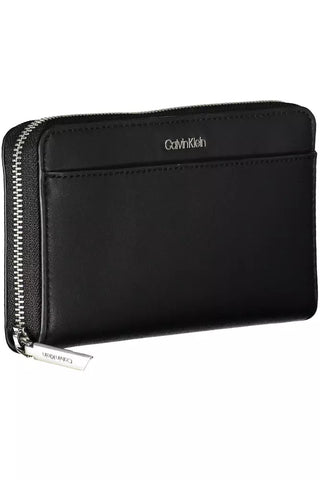 Black Polyethylene Women Wallet