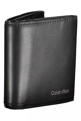 Black Leather Men Wallet