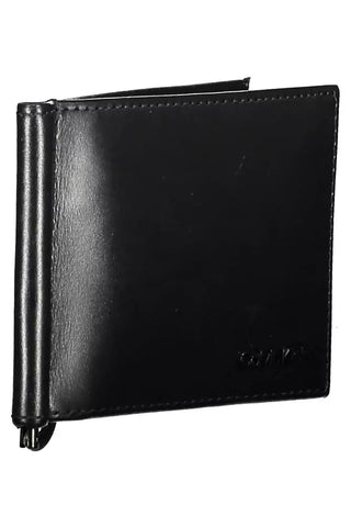 Black Leather Men Wallet