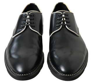 Elegant Black And White Formal Men's Shoes