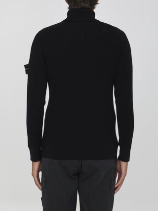 Turtleneck Sweater In Wool