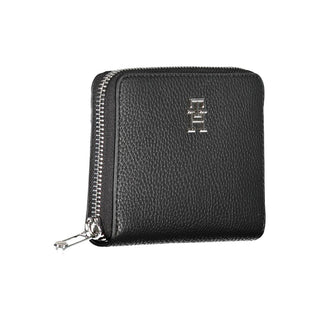 Black Polyethylene Women Wallet