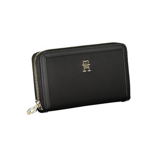 Chic Black Multi-compartment Wallet