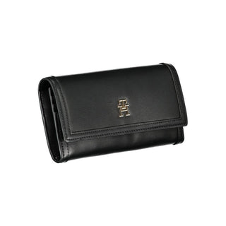 Elegant Black Dual-compartment Wallet