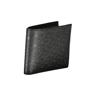 Elegant Leather Double Card Wallet With Contrast Details