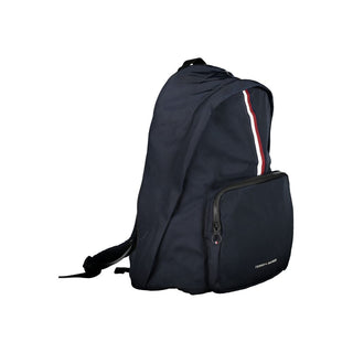 Sleek Blue Backpack With Laptop Holder