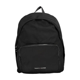 Chic Urban Black Backpack With Laptop Compartment