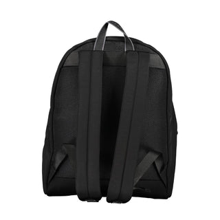 Chic Urban Black Backpack With Laptop Compartment