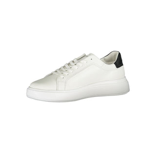 Sleek White Sneakers With Contrast Accents