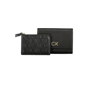 Sleek Compact Designer Wallet In Black