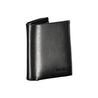 Sleek Black Leather Rfid Wallet