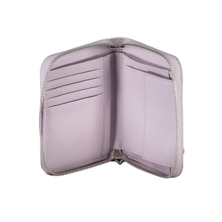 Elegant Purple Rfid Wallet With Card Slots