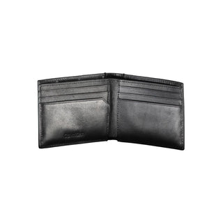 Sleek Black Rfid-blocking Wallet