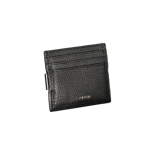 Sleek Leather Card Holder With Money Clip