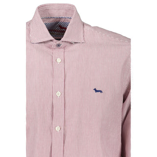 Chic Pink Narrow-fit Organic Cotton Shirt