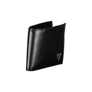 Elegant Black Leather Wallet With Rfid Block