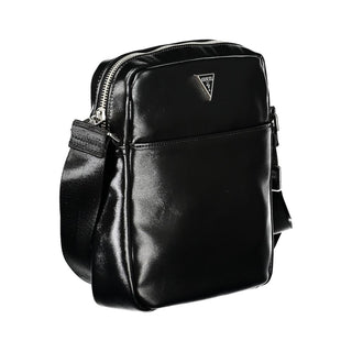 Sleek Black Shoulder Bag With Ample Storage