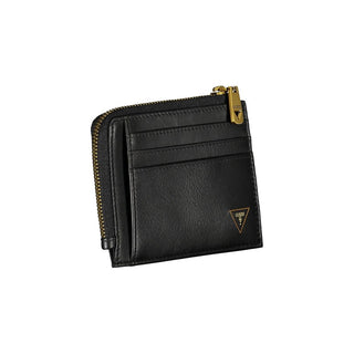 Sleek Black Leather Wallet With Rfid Block