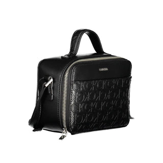 Black Polyester Handbag