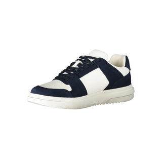 Blue Polyester Sneaker