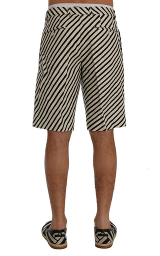 Striped Hemp Casual Shorts - Luxury for You