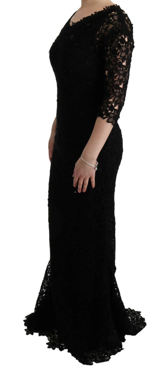 Elegant Black Sheath Dress With Silk Lining - Luxury for You