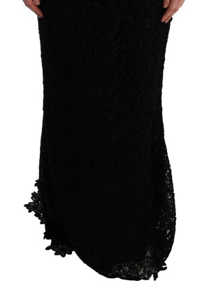 Elegant Black Sheath Dress With Silk Lining - Luxury for You