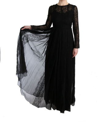 Elegant Black Sheath Long Sleeve Dress - Luxury for You