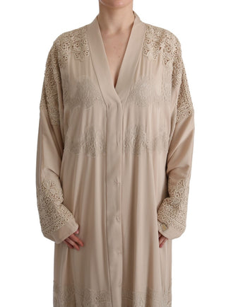 Elegant Beige Cape Kaftan Dress - Luxury for You