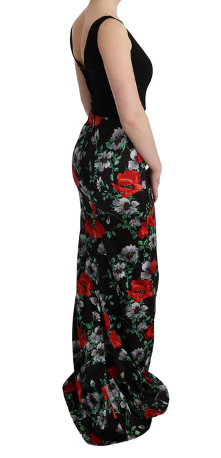 Elegant Floral Sheath Gown - Luxury for You