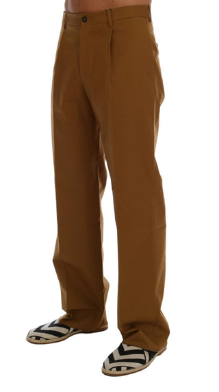 Elegant Brown Formal Trousers For Men - Luxury for You