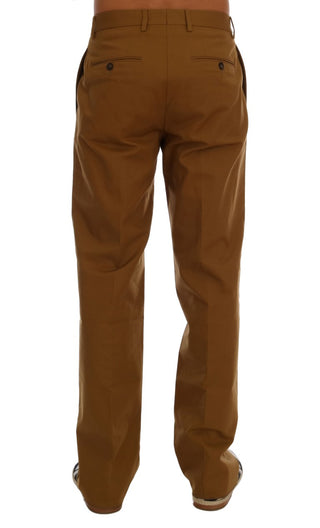 Elegant Brown Formal Trousers For Men - Luxury for You