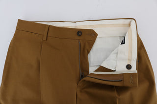 Elegant Brown Formal Trousers For Men - Luxury for You