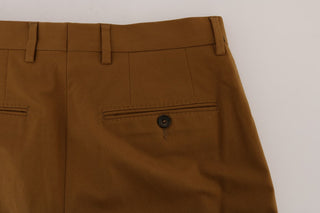 Elegant Brown Formal Trousers For Men - Luxury for You