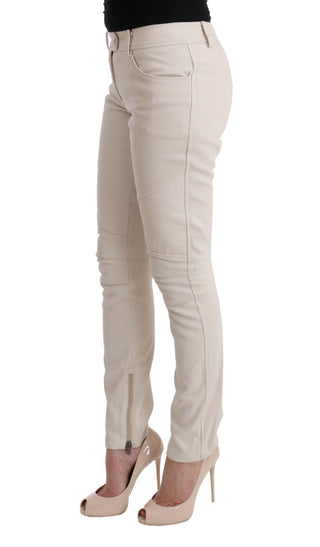 Chic White Slim Fit Denim Treasure - Luxury for You