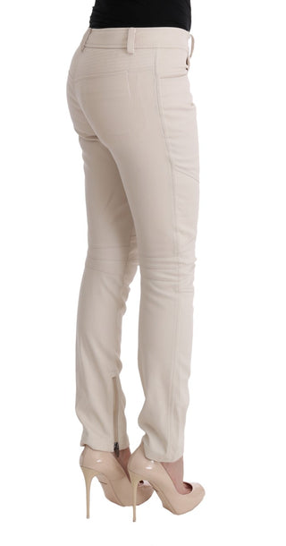 Chic White Slim Fit Denim Treasure - Luxury for You