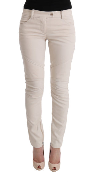 Chic White Slim Fit Denim Treasure - Luxury for You