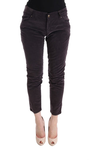 Chic Brown Capri Cropped Cotton Pants - Luxury for You