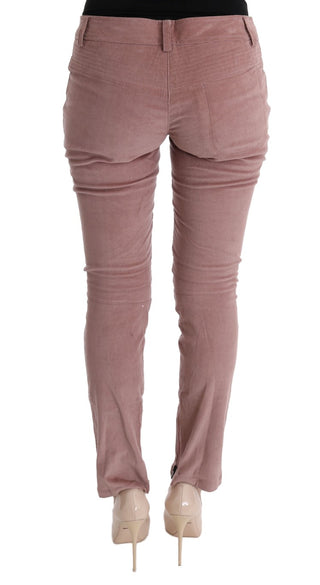 Chic Pink Capri Cropped Trousers - Luxury for You