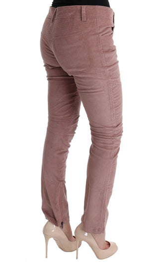 Chic Pink Capri Cropped Trousers - Luxury for You