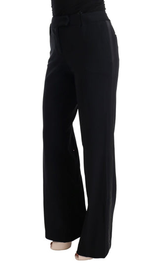 Chic Black Bootcut Formal Pants - Luxury for You