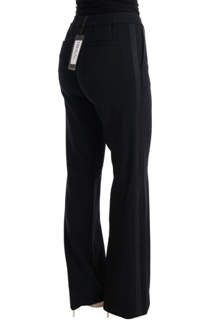 Chic Black Bootcut Formal Pants - Luxury for You