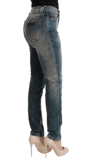 Chic Blue Wash Slim Fit Jeans - Luxury for You