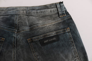 Chic Blue Wash Slim Fit Jeans - Luxury for You